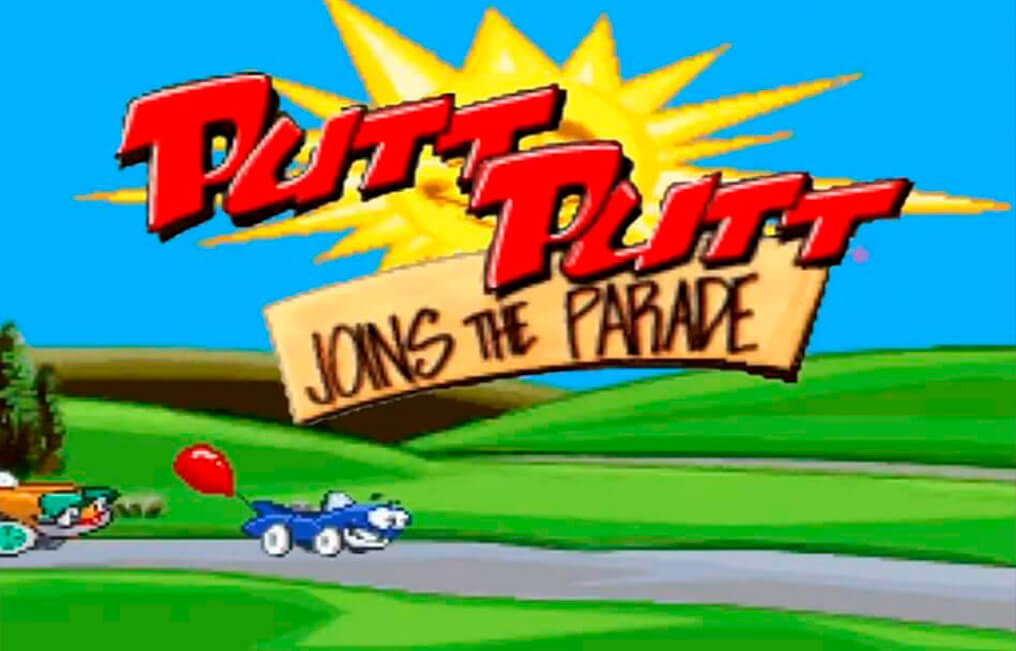 Putt-Putt Joins the Parade - геймплей игры Panasonic 3do